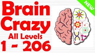 Brain Crazy IQ Challenge Puzzle [ All Levels 1-206 ] Gameplay Solution screenshot 5