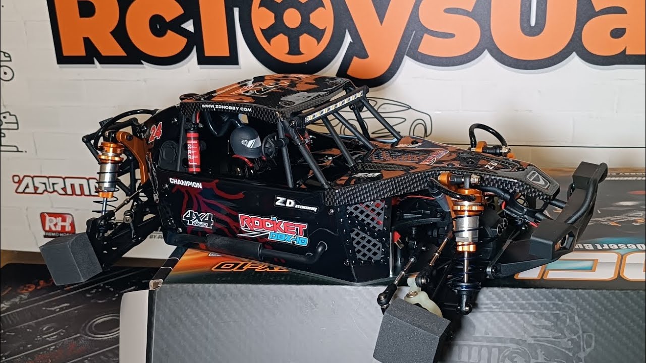 Огляд ZD RACING DBX-10 DESERT BUGGY 1/10 RTR 4WD | RcToysUa