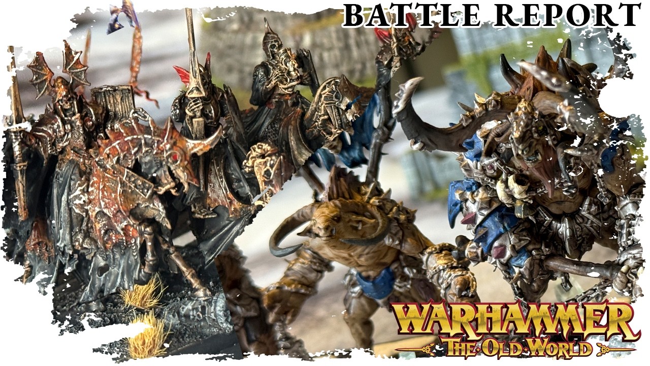 Vampire Counts vs Beastmen - Warhammer The Old World Battle Report ...