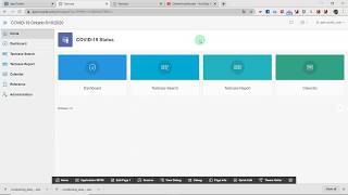 Covid 19 Tracking Application On Ontario With Oracle Apex screenshot 3