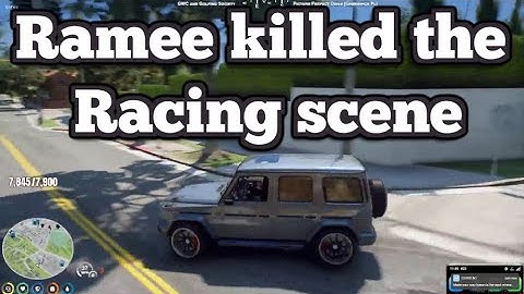 Ramee killed the Racing scene | No-Pixel 3.1