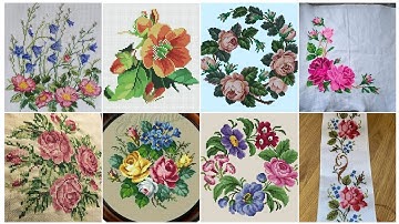 #1 Most Beautiful and Unique New Cross Stitch Patterns For Everything #CrossStitchDesign#Trend