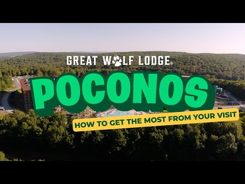 FULL TOUR & TIPS 2025: Great Wolf Lodge Poconos - Indoor Water Park, Rooms, Restaurants & Activities - video from Great Wolf