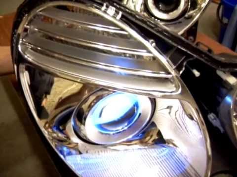 Свет фар MB W211. Projector Headlights Restoration. Свет фар MB W211. Projector Headlights Restoration.