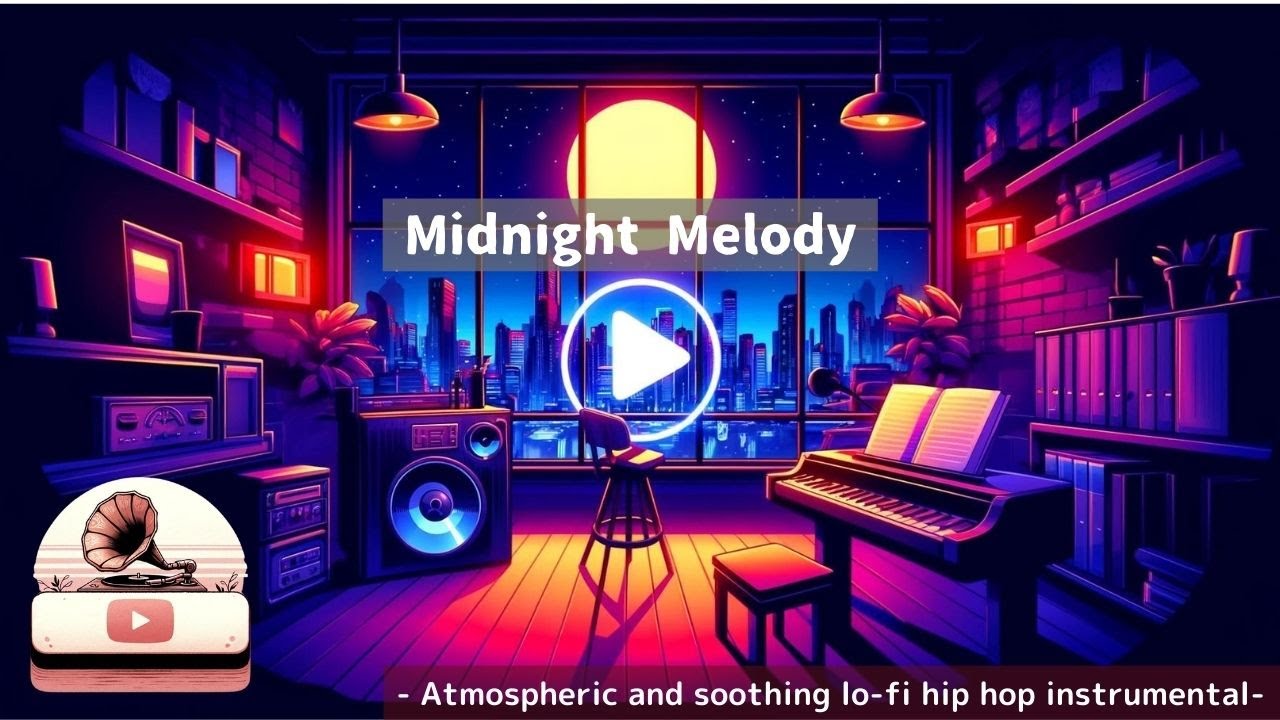 Midnight Melody - Atmospheric and soothing lo-fi hip hop instrumental ...