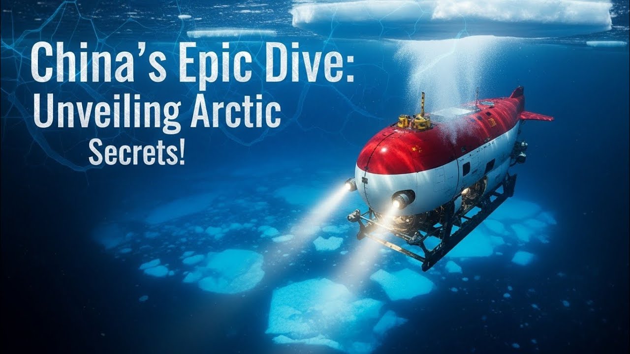 Китайское грандиозное погружение: раскрытие арктических секретов!