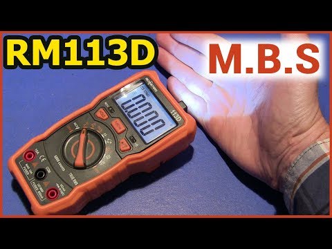 Мультиметр RM113D - УдачныйTrue RMS MULTIMETER RICHMETERS