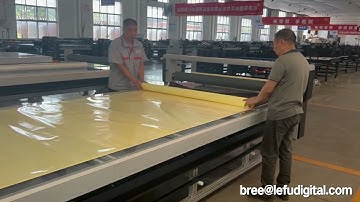 LeFu LF1750-B4 Double Gantry Customized Flatbed Applicator