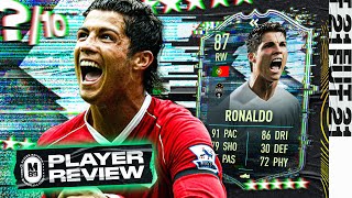 87 FLASHBACK RONALDO PLAYER REVIEW! | FLASHBACK RONALDO REVIEW | FIFA 21 Ultimate Team