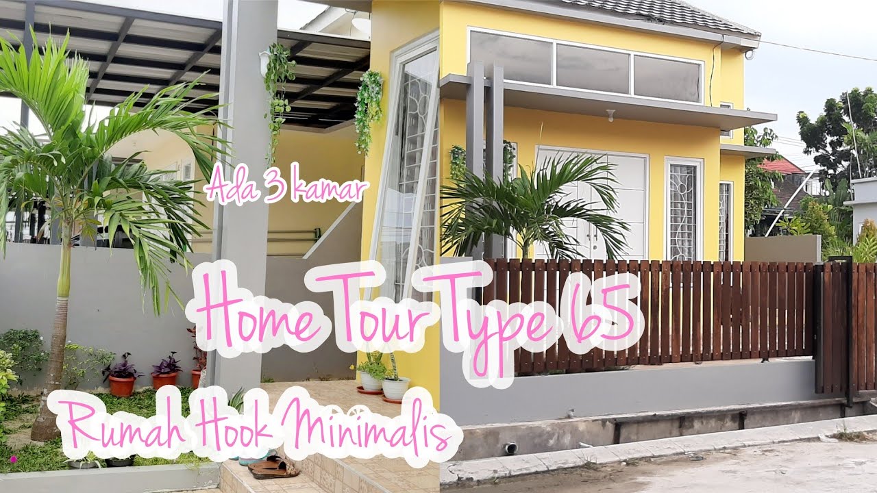  DEKORASI  RUMAH HOOK MINIMALIS TIGA KAMAR  HOME TOUR TYPE  