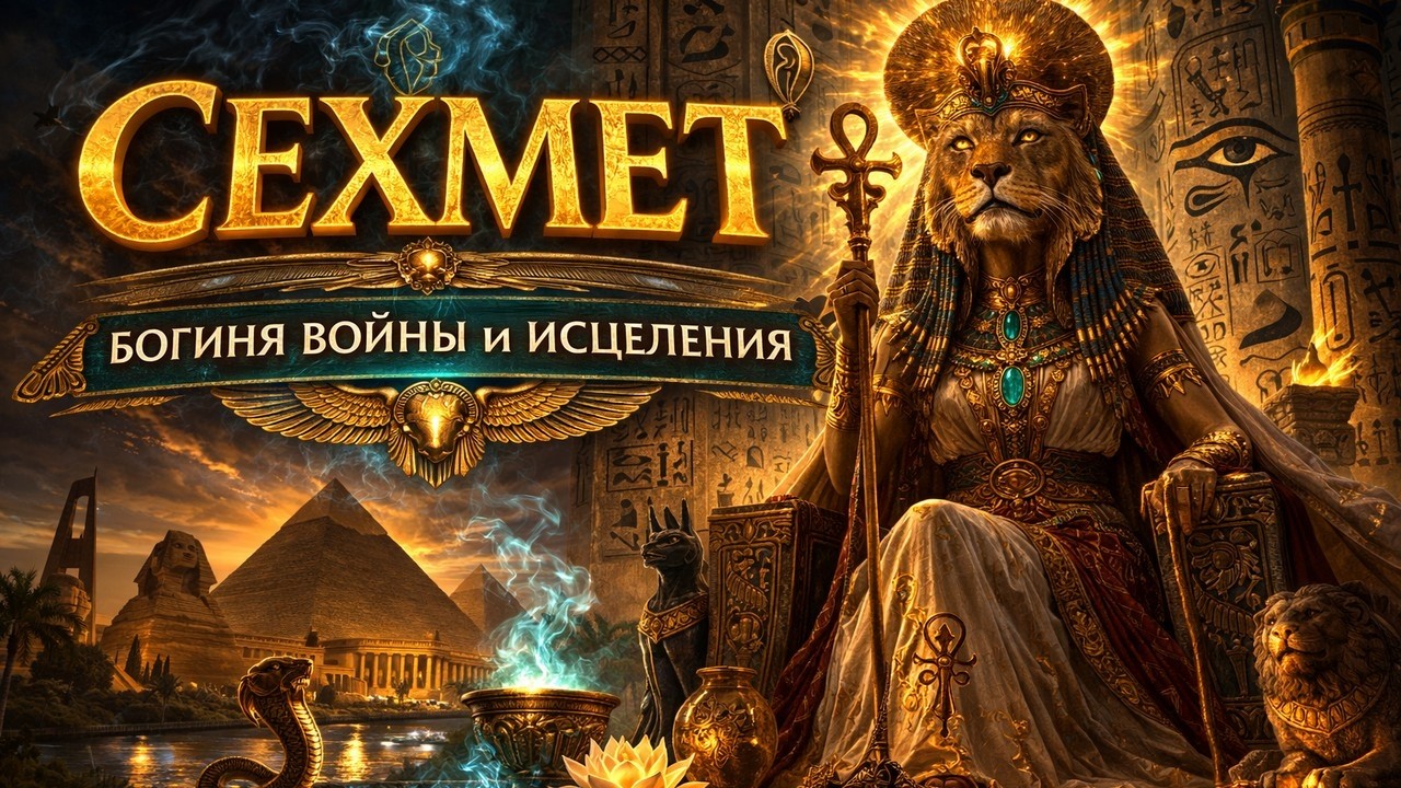 🦁 СЕХМЕТ — Почему боги боялись моей ярости? | Исповедь богини