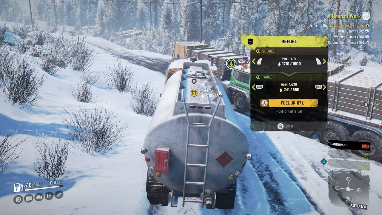 SnowRunner A Heap of Work 4K