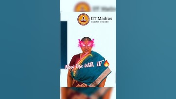 IIT Madras Bsc Degree in Data Science 🔥Motivation #iitmadras #iitian #Shorts #education #motivation