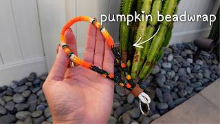 Pumpkin Bead Wrap Tutorial! 🎃