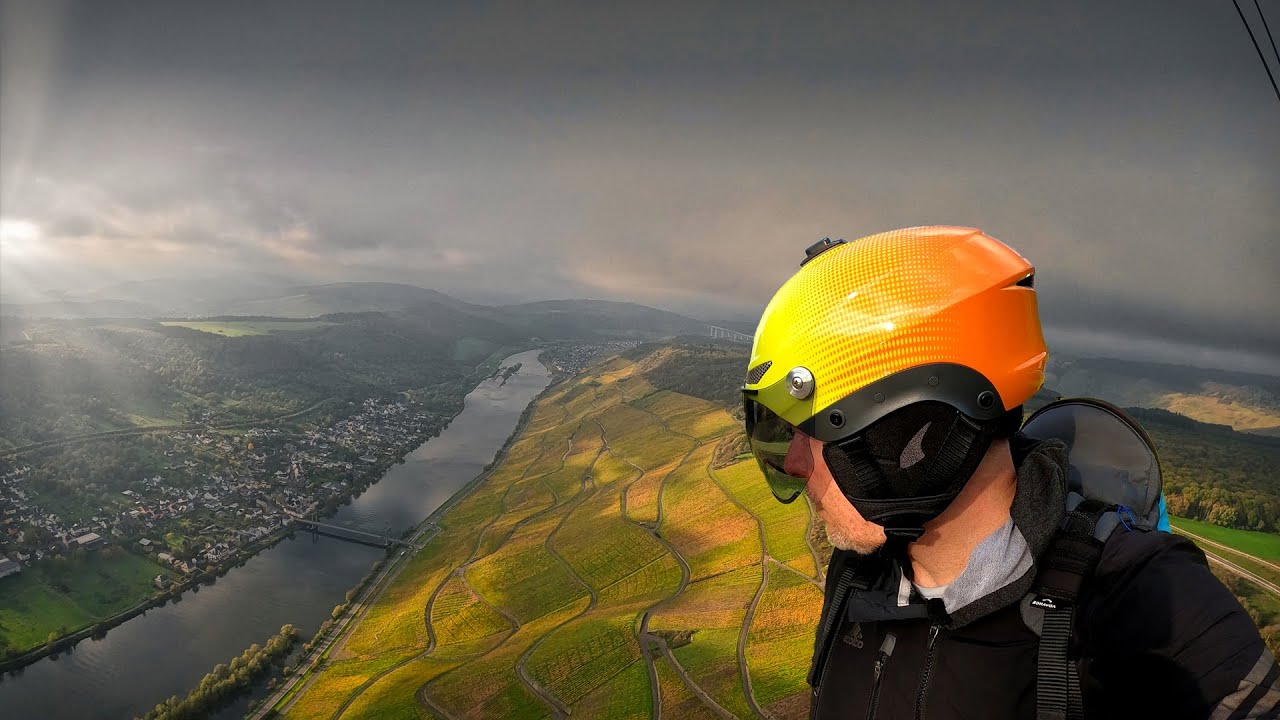 Graach - super schönes Gleitschirmgebiet an der Mosel