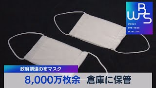 政府調達の布マスク 8,000万枚余 倉庫に保管（2021年10月27日）