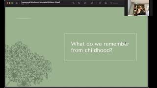 Trauma & Attachment in Adopted Children