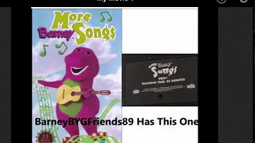 Here comes The More Barney Songs Screener (BarneyBYGFriends)