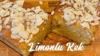 STARBUCKS LİMONLU KEK | LEMON LOAF CAKE | HEM PRATİK HEM ÇOK LEZZETLİ EN KOLAY LİMONLU KEK 🍋