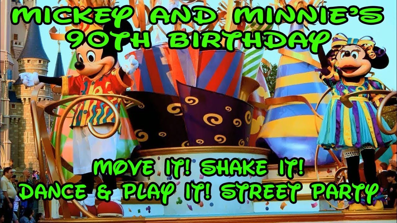 getaways near delhi Mickey's 90th Birthday Celebration Move It Shake It Street Dance Party Magic Kingdom