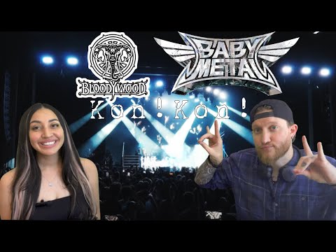Kon! Kon! BABYMETAL ft. Bloodywood REACTION video MIND BLOWN!
