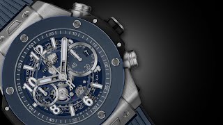 HUBLOT - BIG BANG UNICO TITANIUM BLUE CERAMIC 44MM – Hublot watch video