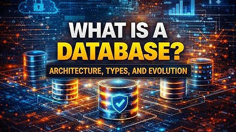 What Is a Database ? Architecture, Types, and Evolution