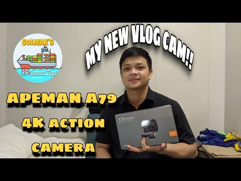 Apeman A79 4K Action Camera   My New Vlog Cam   Sulit ba    Seaman Vlog