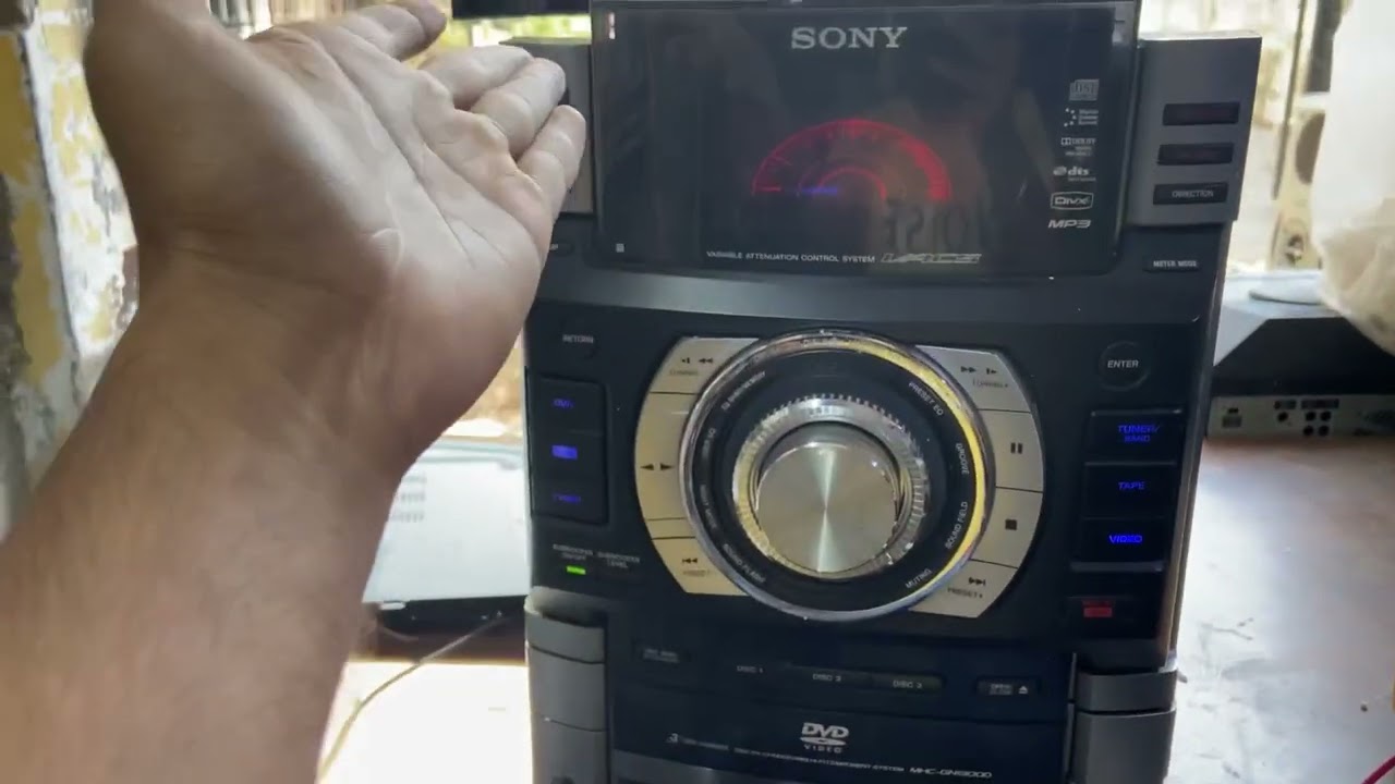 SONY MINI HI FI COMPONENT SYSTEM MHC-GN1300D FULL DEAD 💀 HOW TO RESTORE