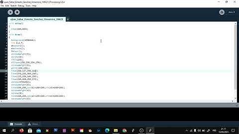 Membuat animasi Jam bergerak dengan Processing (animasi Jam bergerak)#ujianprocessing_kloter3