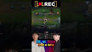 BLG Viper vs WBG Elk - KAI'SA vs EZREAL ADC #shorts #highlights #1v1lol #lck #leagueoflegends