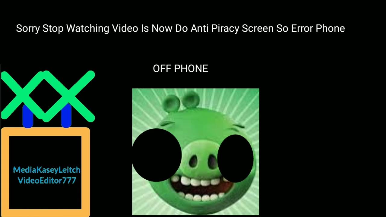 Anti piracy screen baby tv