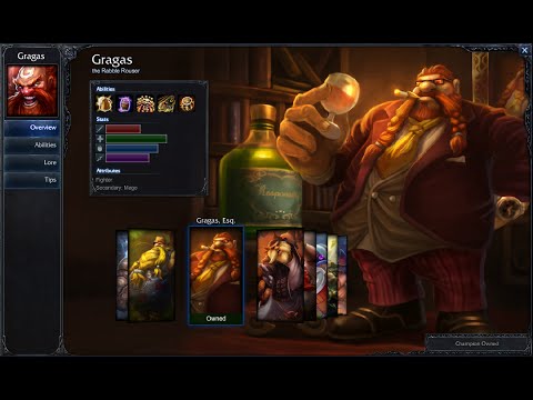 Gragas Esq Skin Spotlight Gameplay 1080p Hd Youtube