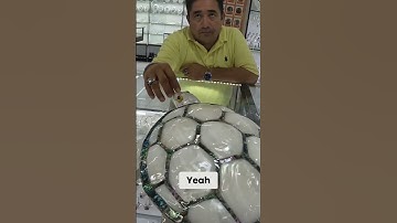 Abalone Shell Art: Exquisite Mother-of-Pearl Craft #shorts