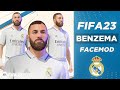 FIFA 23 Karim Benzema Face For FIFA 22 PC