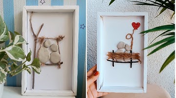 Pebble Art Magic | Turning Simple Stones into Stunning Decor | Easy Pebble Art DIY