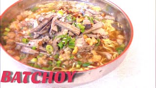 Batchoy Recipe (Ilonggo Style)| Filipino Staple Dish