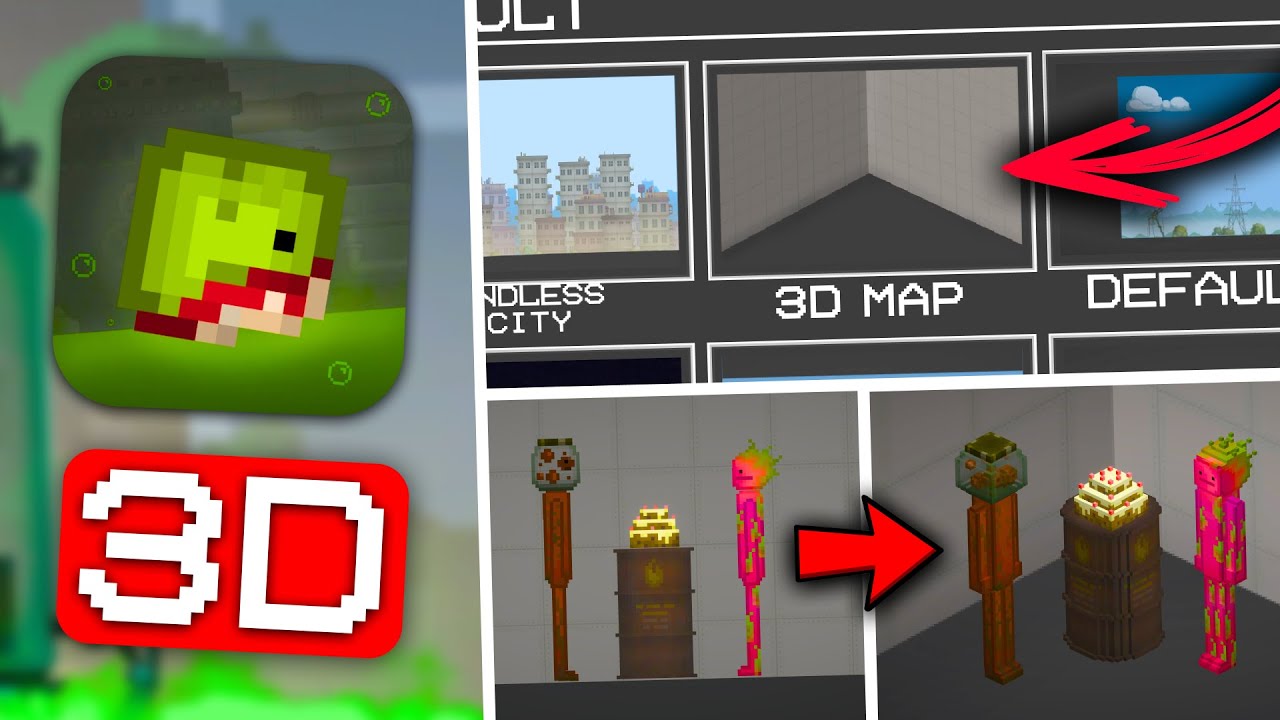 3D MAP! HOW TO MAKE 3D in Melon Playground? YouTube