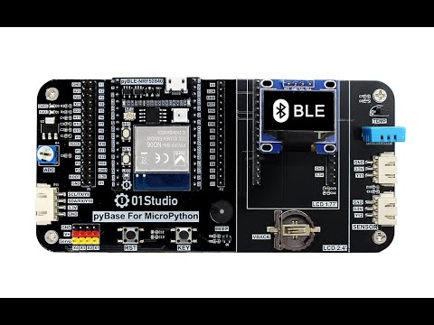 【01Studio】pyBLE-NRF52840 Micropython Development Board(NRF52840 Platform)