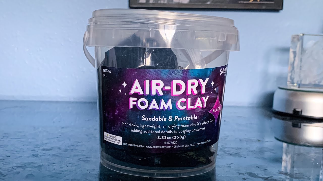 Need help with Air-Dry styrofoam project! : r/clay