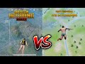 PUBG Mobile Vs Free survival : fire battlegrounds Game comparison