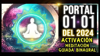 PORTAL 0101, 111, 1/1 Meditación Guiada ACTIVACIÓN 2024 🧘🏻‍♀️ by Dimension B 11,008 views 4 months ago 18 minutes