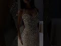 To order this gold dress DM reineecouture This gold gown features an off-shoulder draped neckline