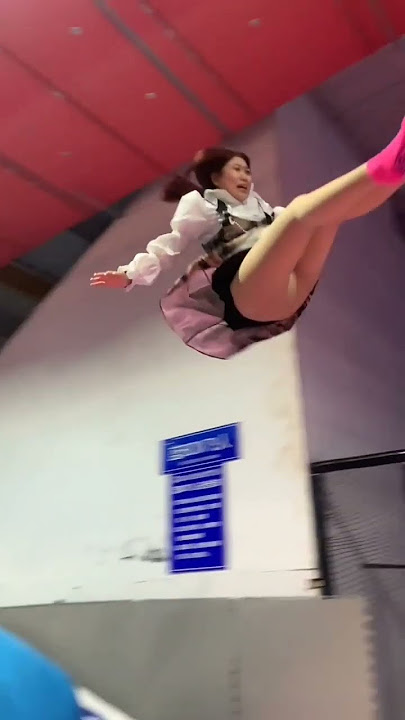 This Trampoline Is 🥱🥱😲So Fun! Why Didn't We Just Start Jumping Around Like This When We Were Kids