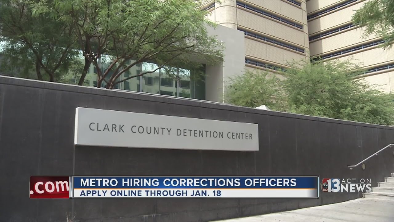 Las Vegas police hiring corrections officers - YouTube