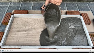 Craft ideas with Cardboard and Cement. How to make PATTERNS on the Coffee Table Easy and Simple