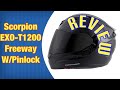 Scorpion EXO-T1200 helmet with pinlock - Review