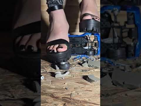 Model car crush. Full video coming to premium #crushexperiment #modelcarcrush #asmrcrush
