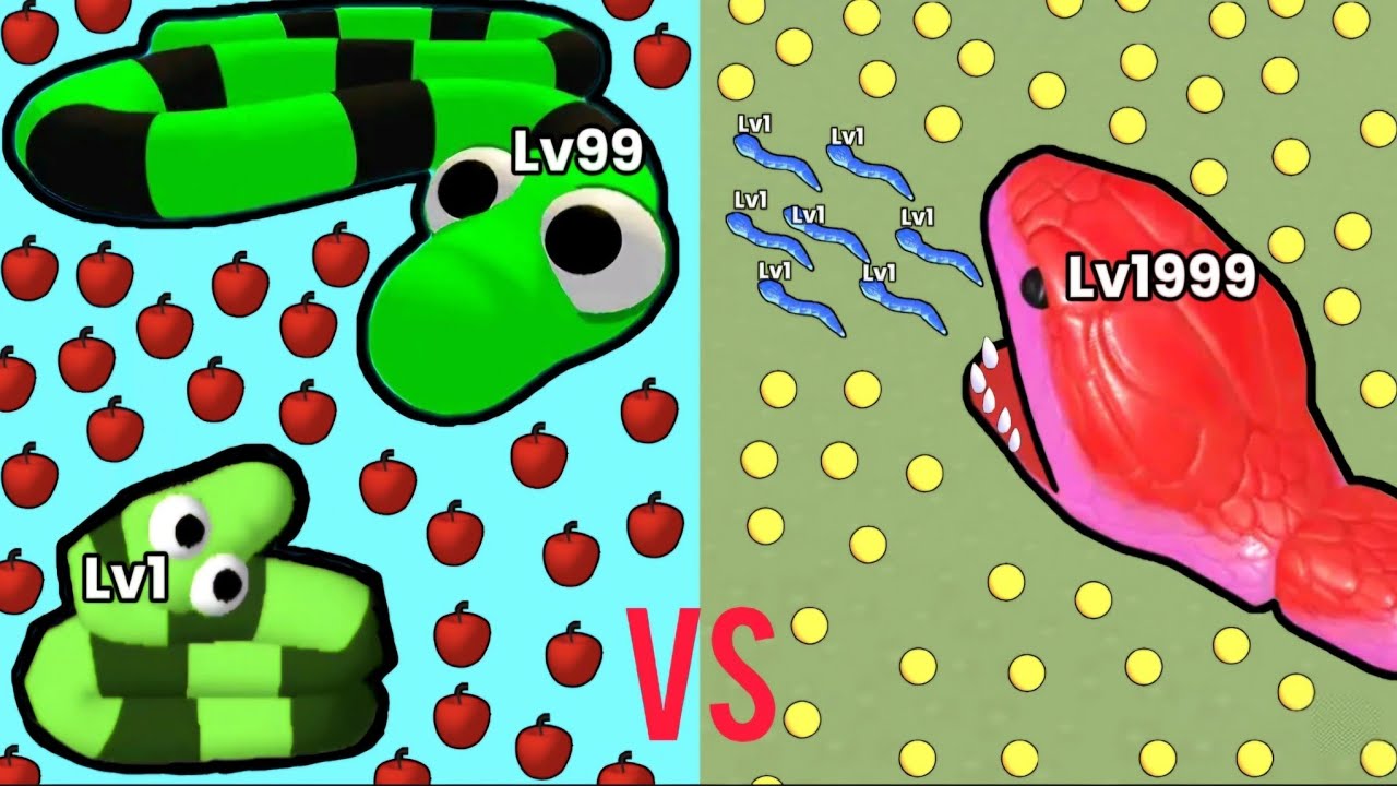 Wriggly Snake VS Snake Clash / The Ultimate Snake Battle!