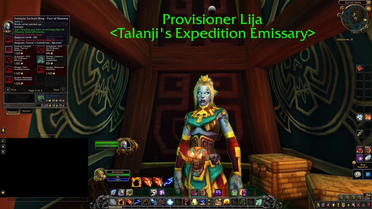 Reputation Emissaries In Battle For Azeroth